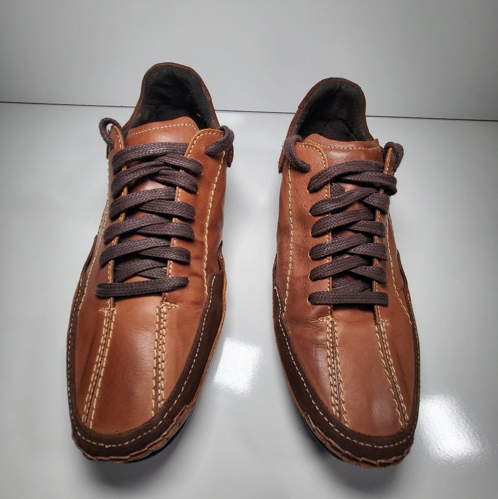 Pikolinos Mens Leather Euro Walking Shoes Fuencarral Brown US 8 Eu 41.